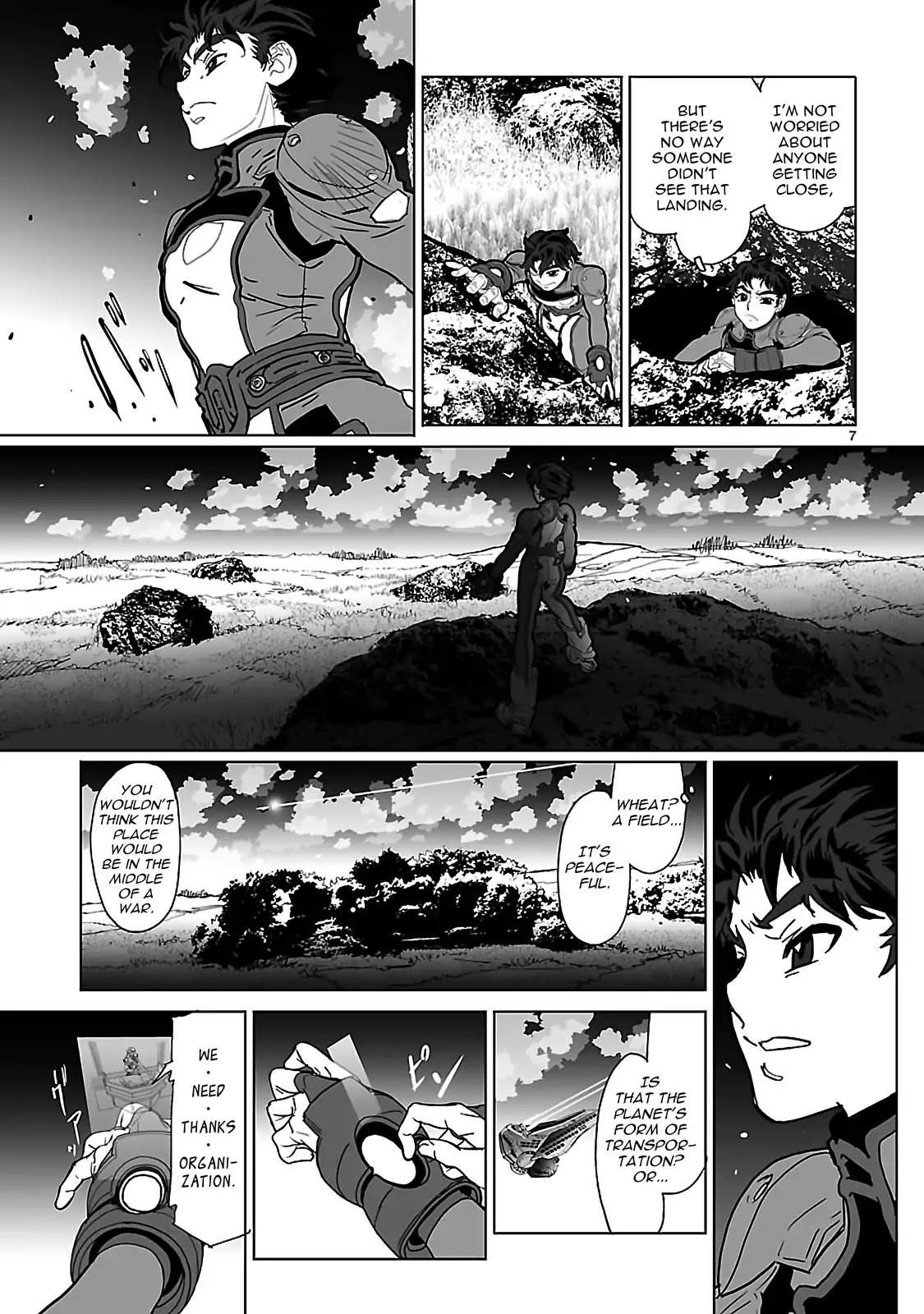 Seikai no Monshou (YONEMURA Kouichirou) chapter 18 page 7