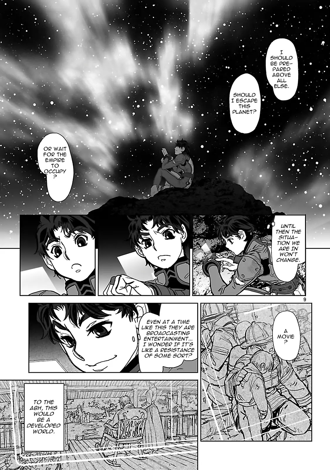 Seikai no Monshou (YONEMURA Kouichirou) chapter 18 page 9