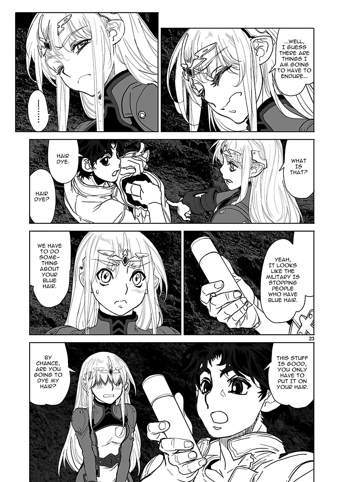 Seikai no Monshou (YONEMURA Kouichirou) chapter 19 page 23