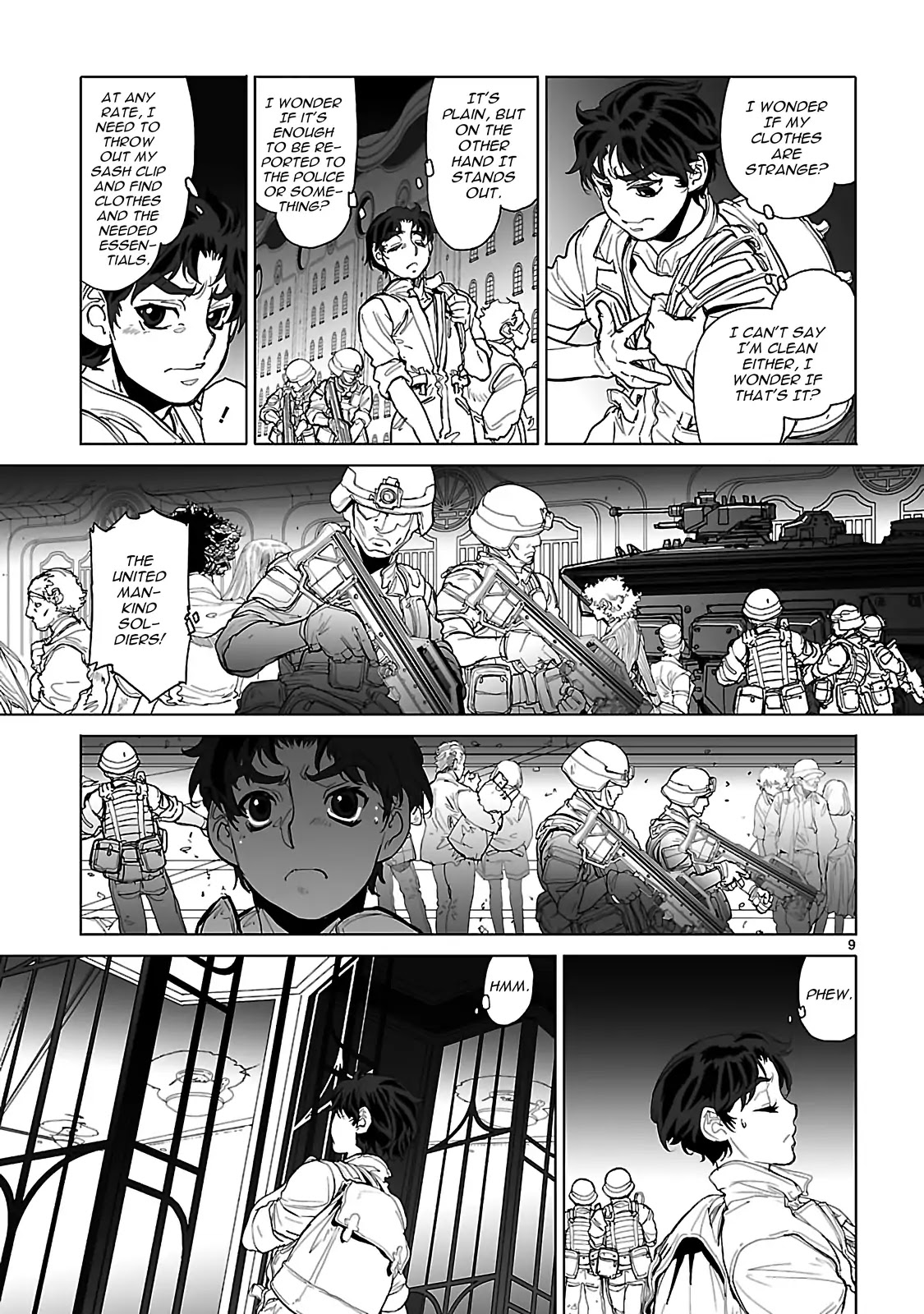 Seikai no Monshou (YONEMURA Kouichirou) chapter 19 page 9