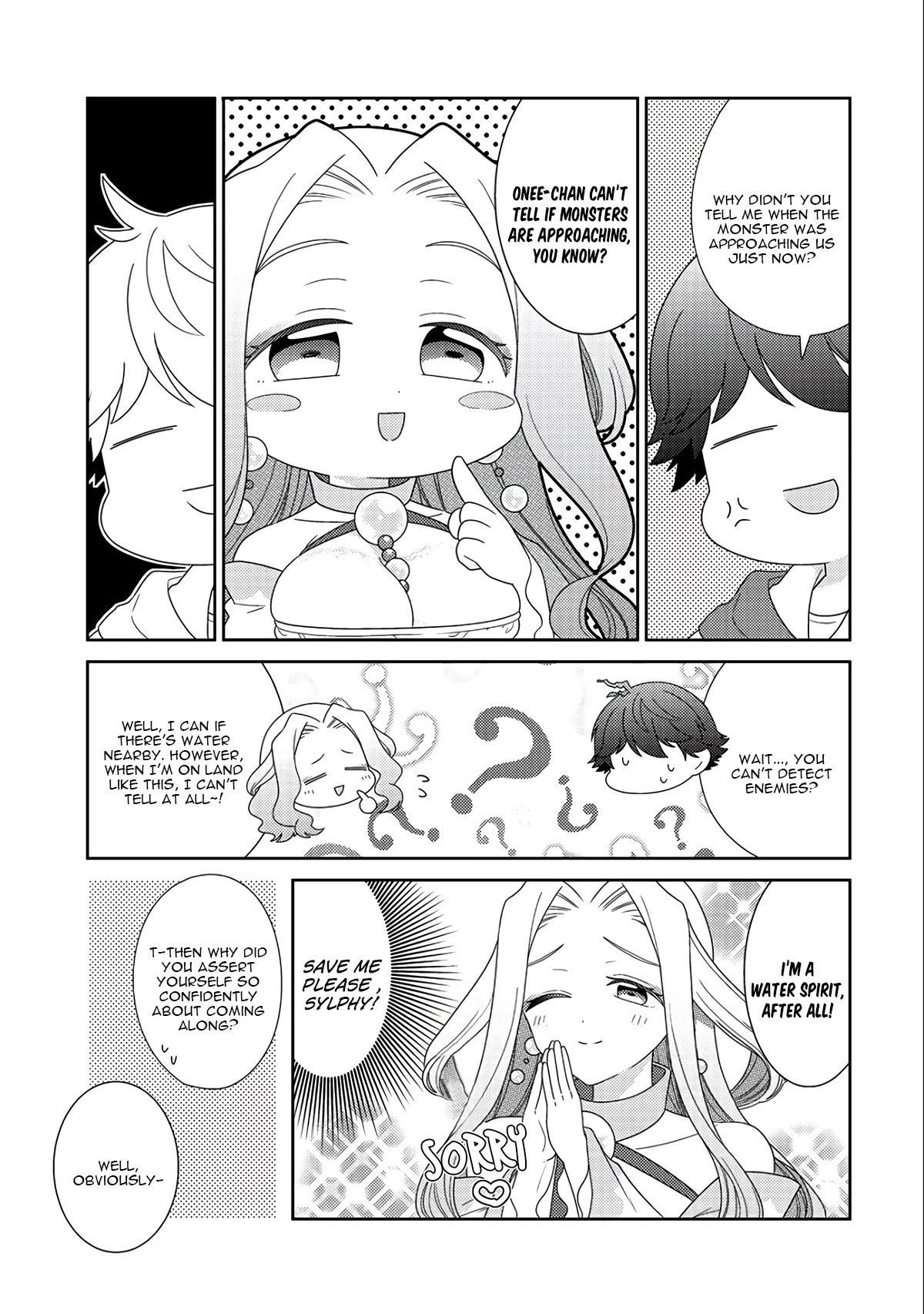 Seirei-tachi no Rakuen to Risou no Isekai Seikatsu chapter 12 page 20