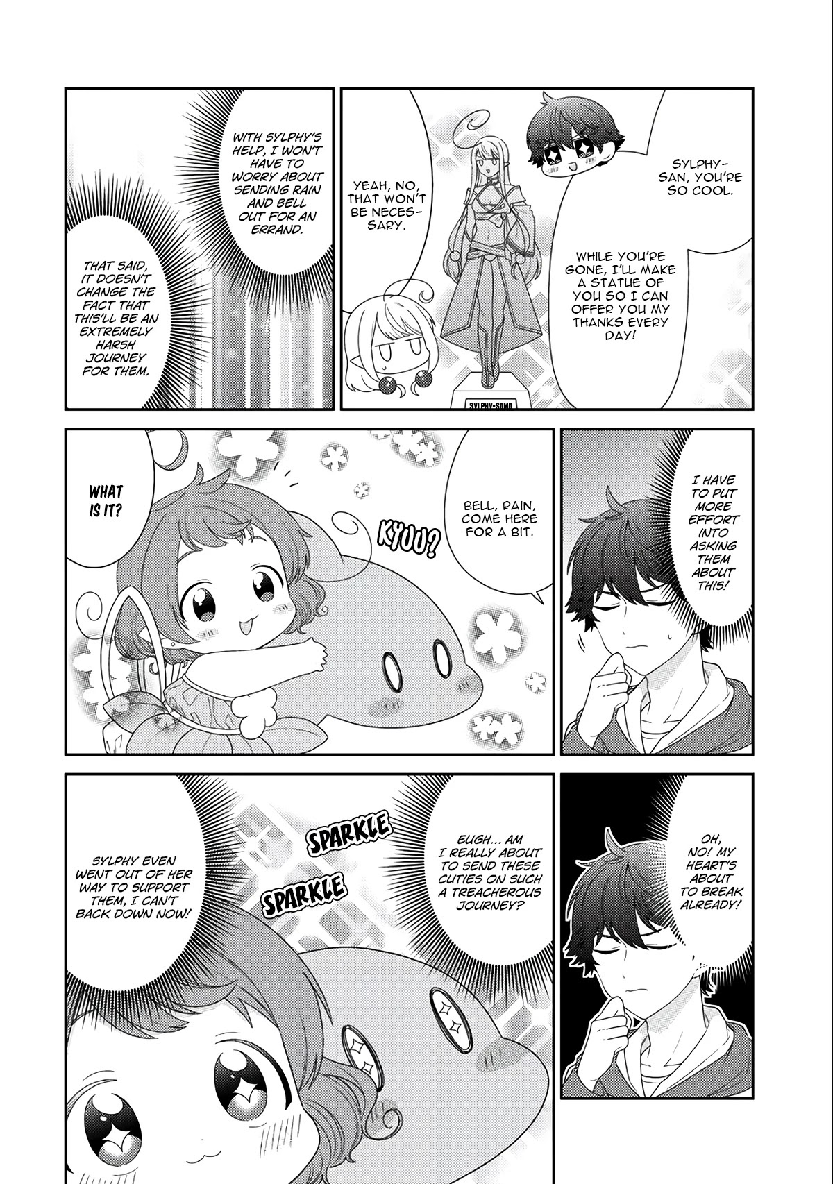 Seirei-tachi no Rakuen to Risou no Isekai Seikatsu chapter 12 page 5