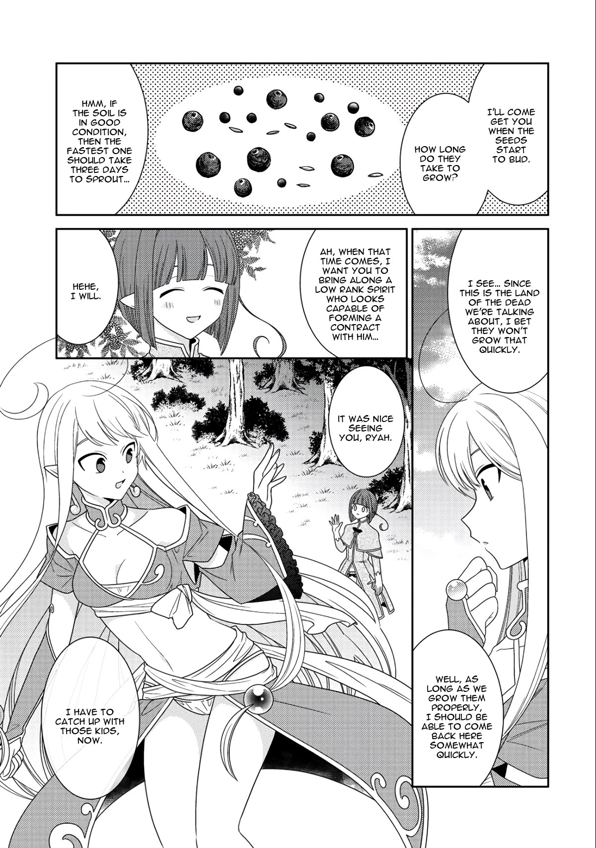 Seirei-tachi no Rakuen to Risou no Isekai Seikatsu chapter 13 page 26