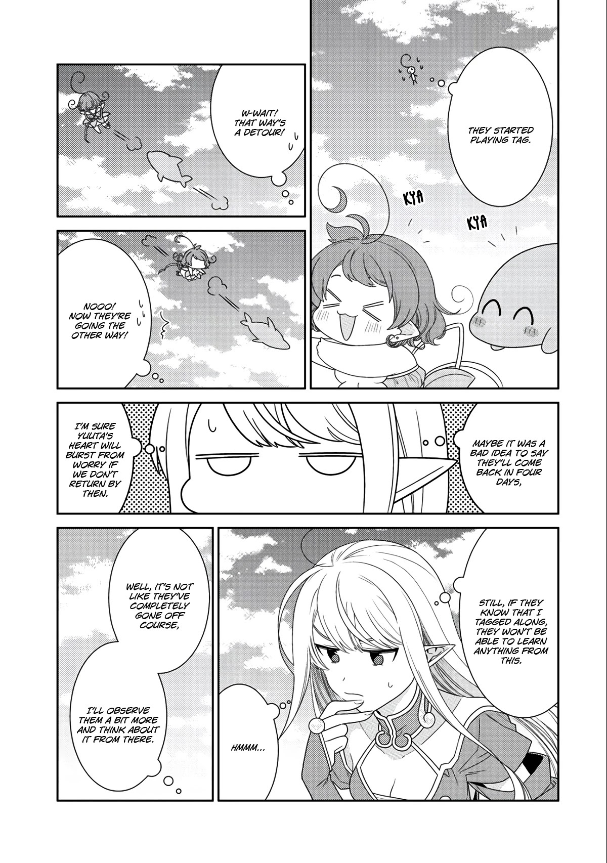 Seirei-tachi no Rakuen to Risou no Isekai Seikatsu chapter 13 page 6