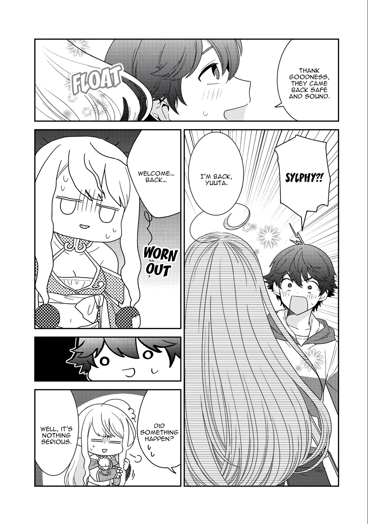 Seirei-tachi no Rakuen to Risou no Isekai Seikatsu chapter 14 page 4