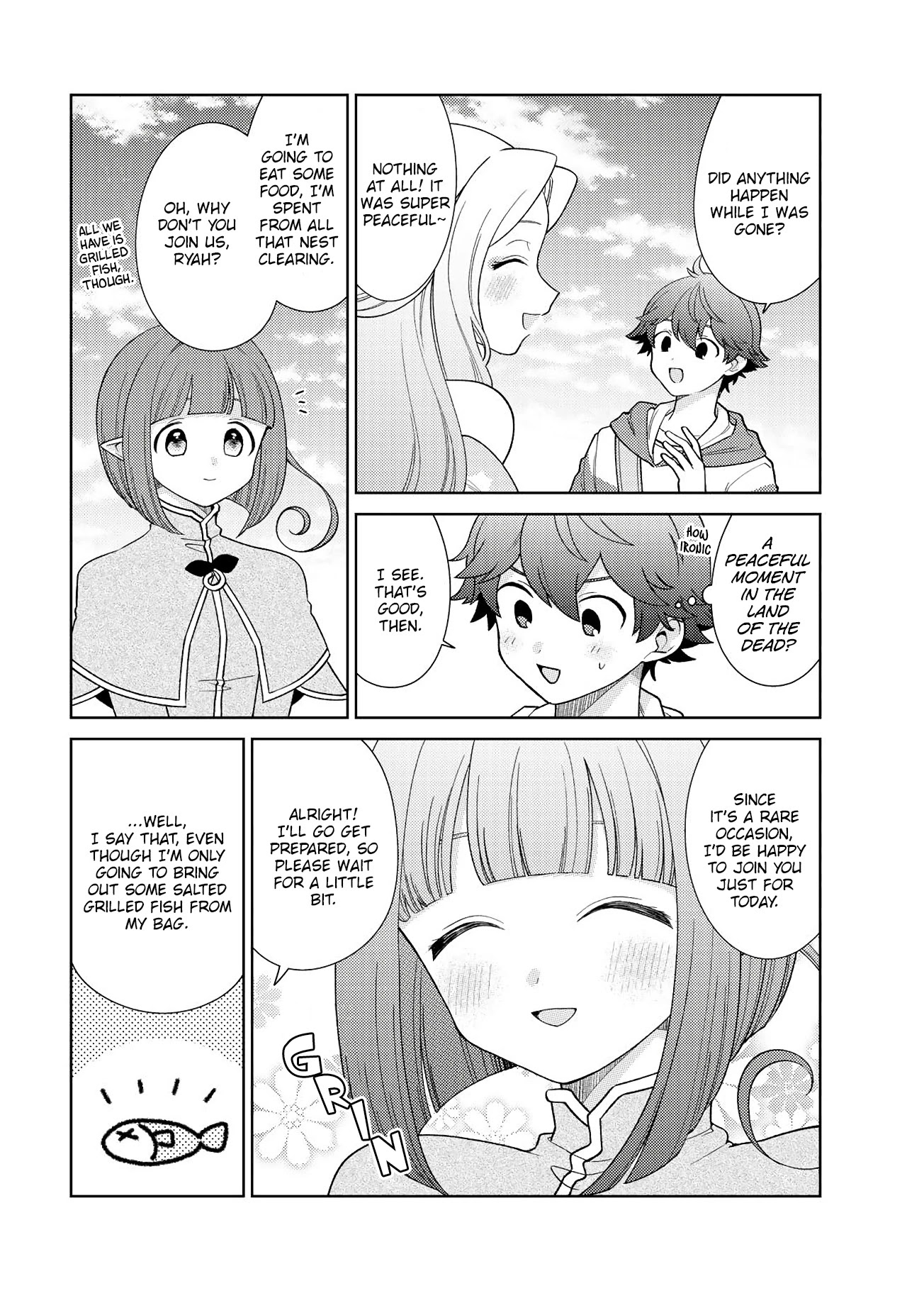 Seirei-tachi no Rakuen to Risou no Isekai Seikatsu chapter 19 page 21