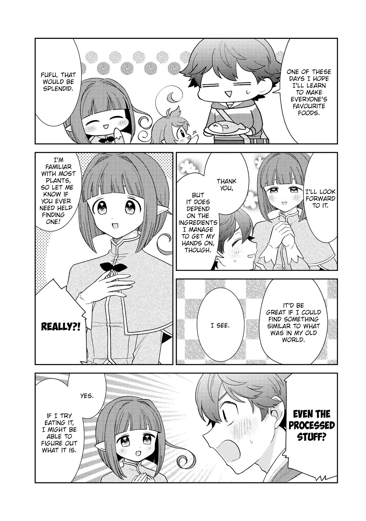 Seirei-tachi no Rakuen to Risou no Isekai Seikatsu chapter 19 page 22