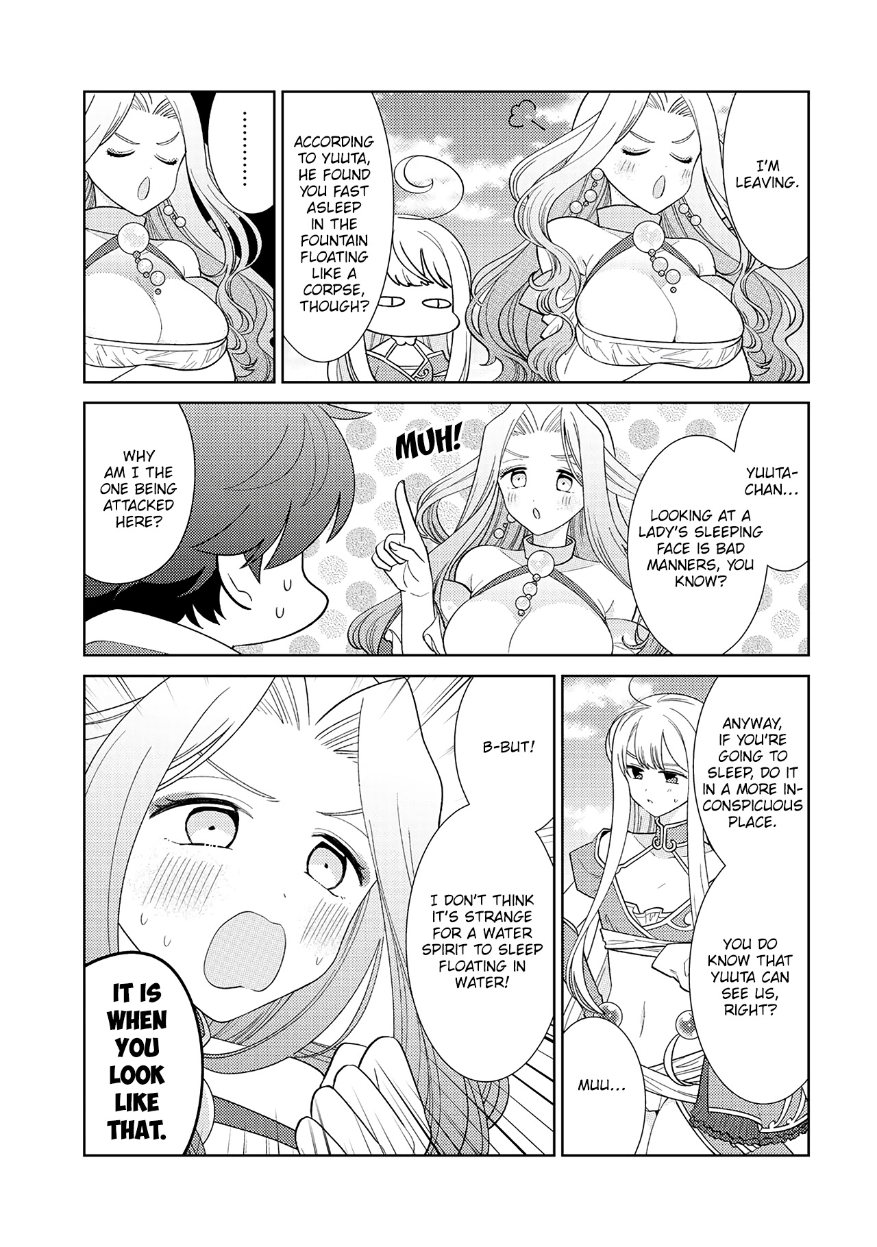 Seirei-tachi no Rakuen to Risou no Isekai Seikatsu chapter 21 page 8