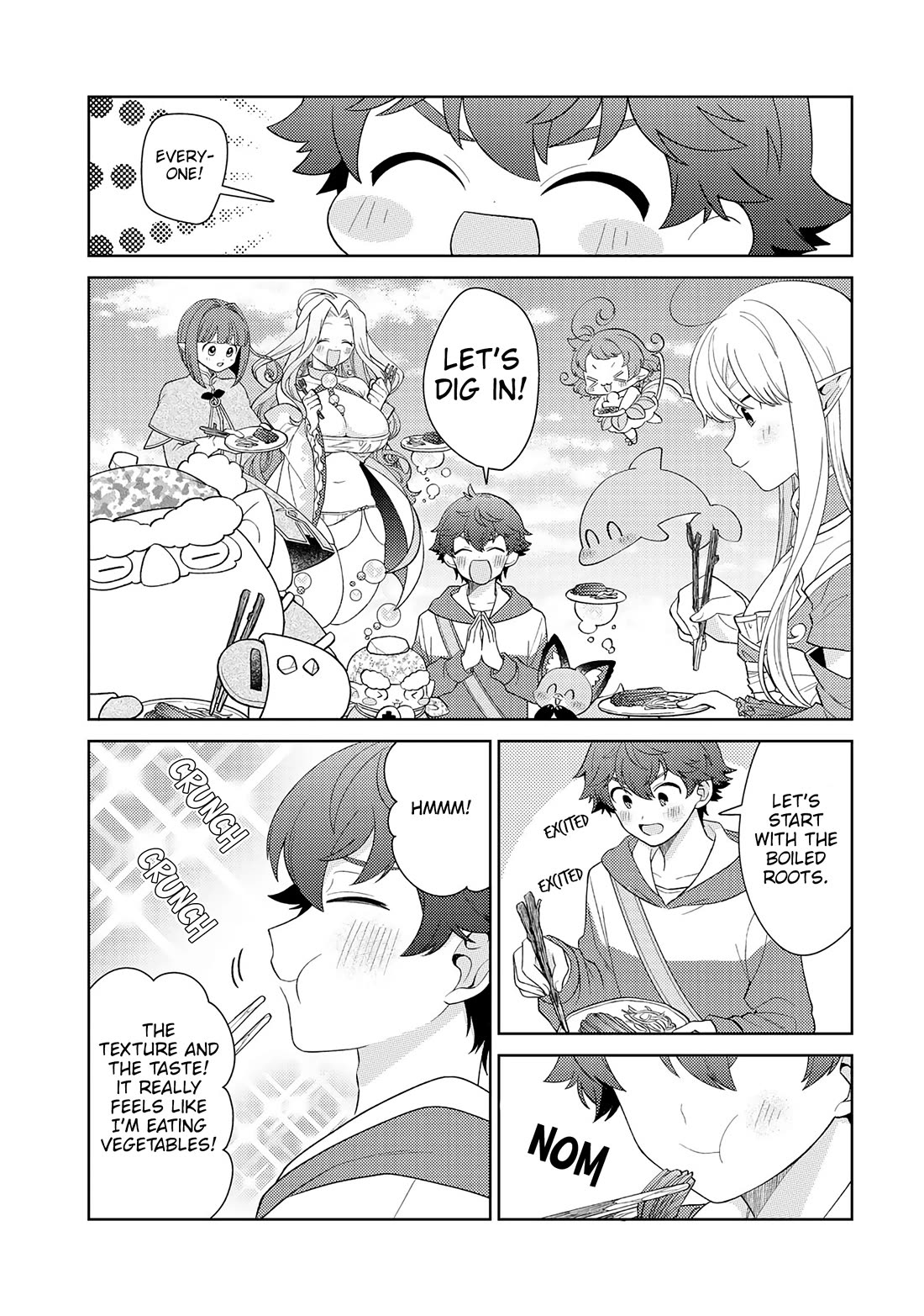 Seirei-tachi no Rakuen to Risou no Isekai Seikatsu chapter 23 page 8