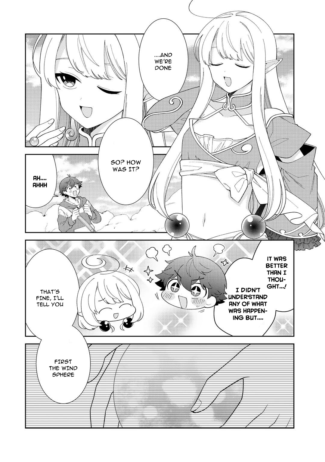 Seirei-tachi no Rakuen to Risou no Isekai Seikatsu chapter 31 page 15