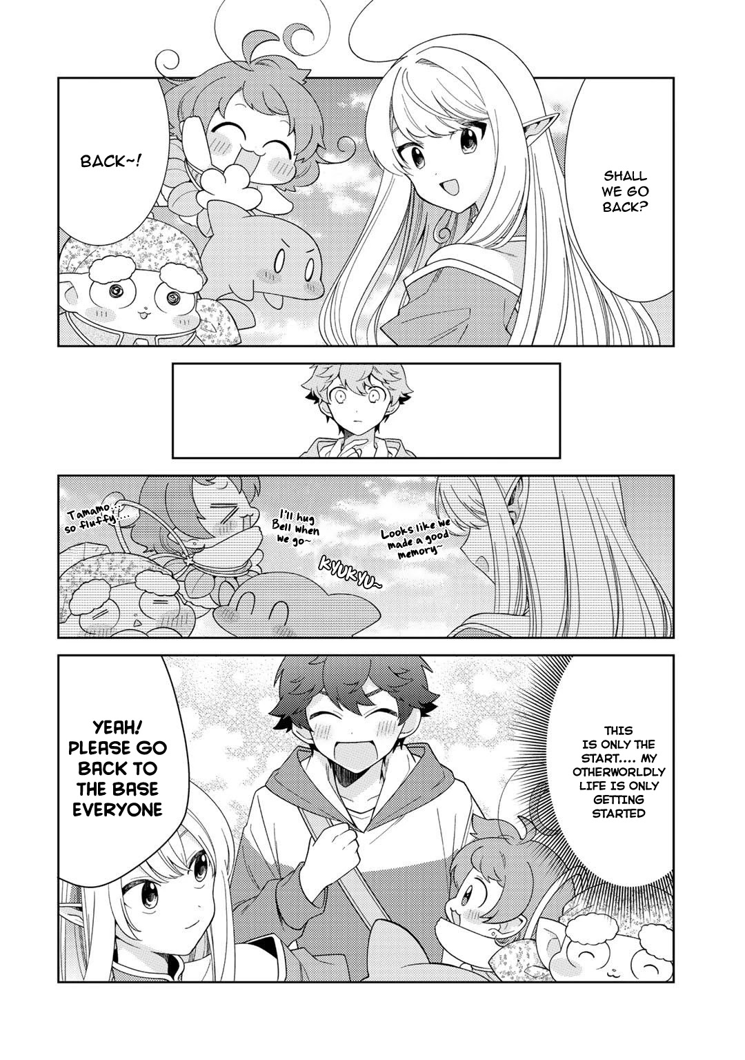 Seirei-tachi no Rakuen to Risou no Isekai Seikatsu chapter 32 page 5