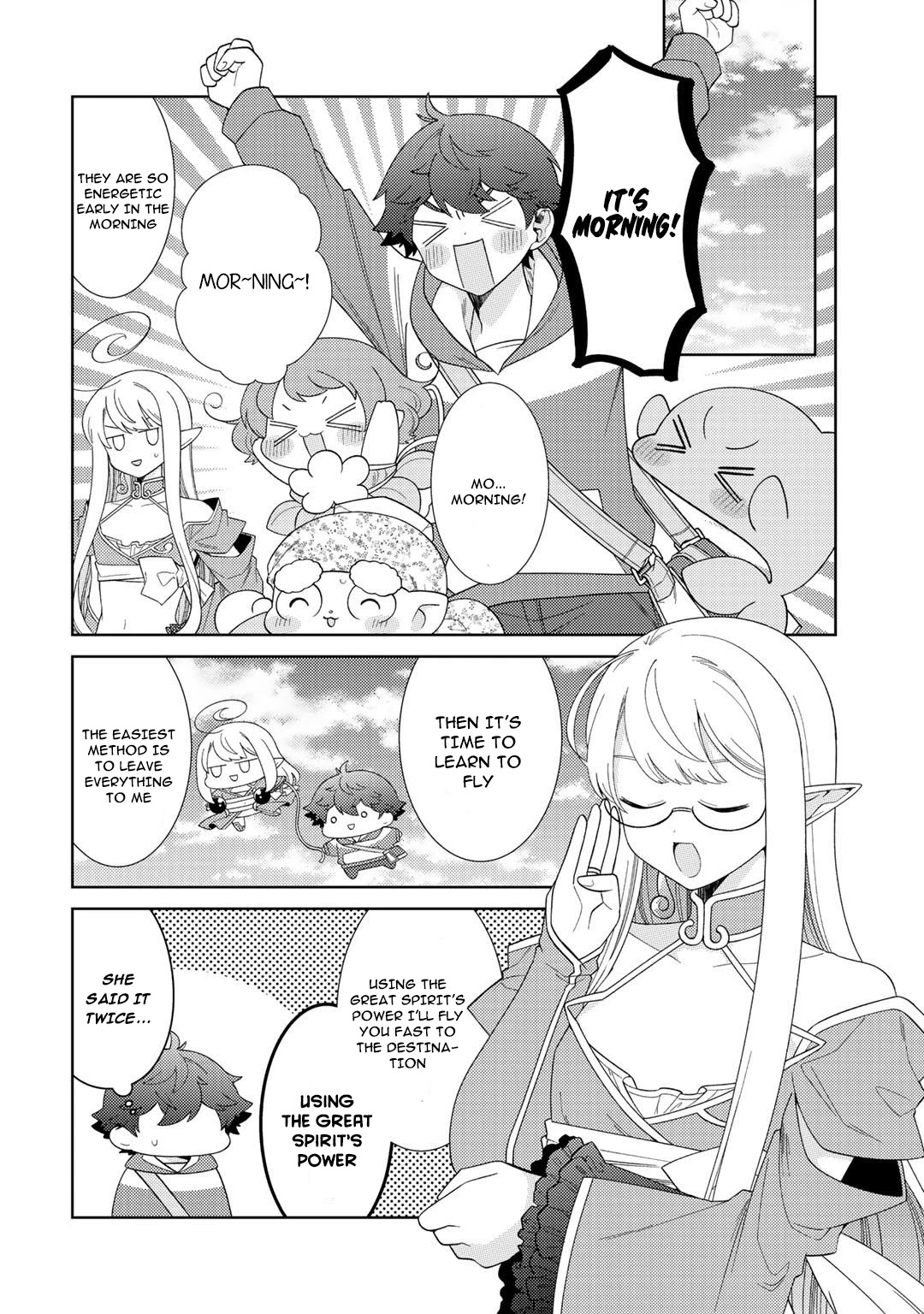 Seirei-tachi no Rakuen to Risou no Isekai Seikatsu chapter 32 page 7