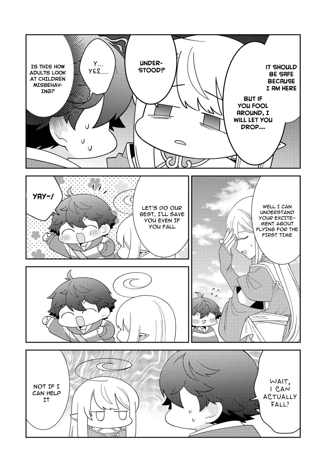 Seirei-tachi no Rakuen to Risou no Isekai Seikatsu chapter 32 page 9