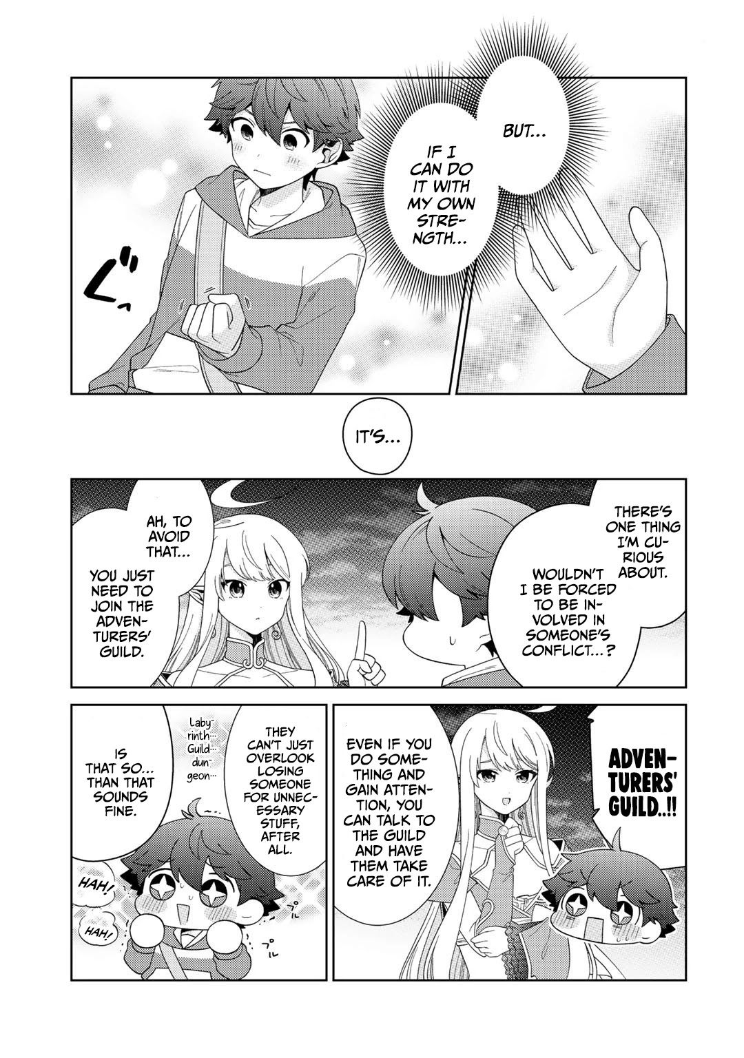 Seirei-tachi no Rakuen to Risou no Isekai Seikatsu chapter 34 page 9