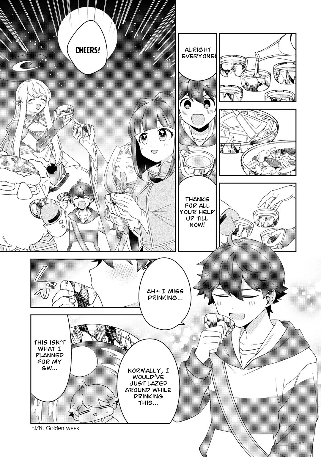 Seirei-tachi no Rakuen to Risou no Isekai Seikatsu chapter 35 page 20