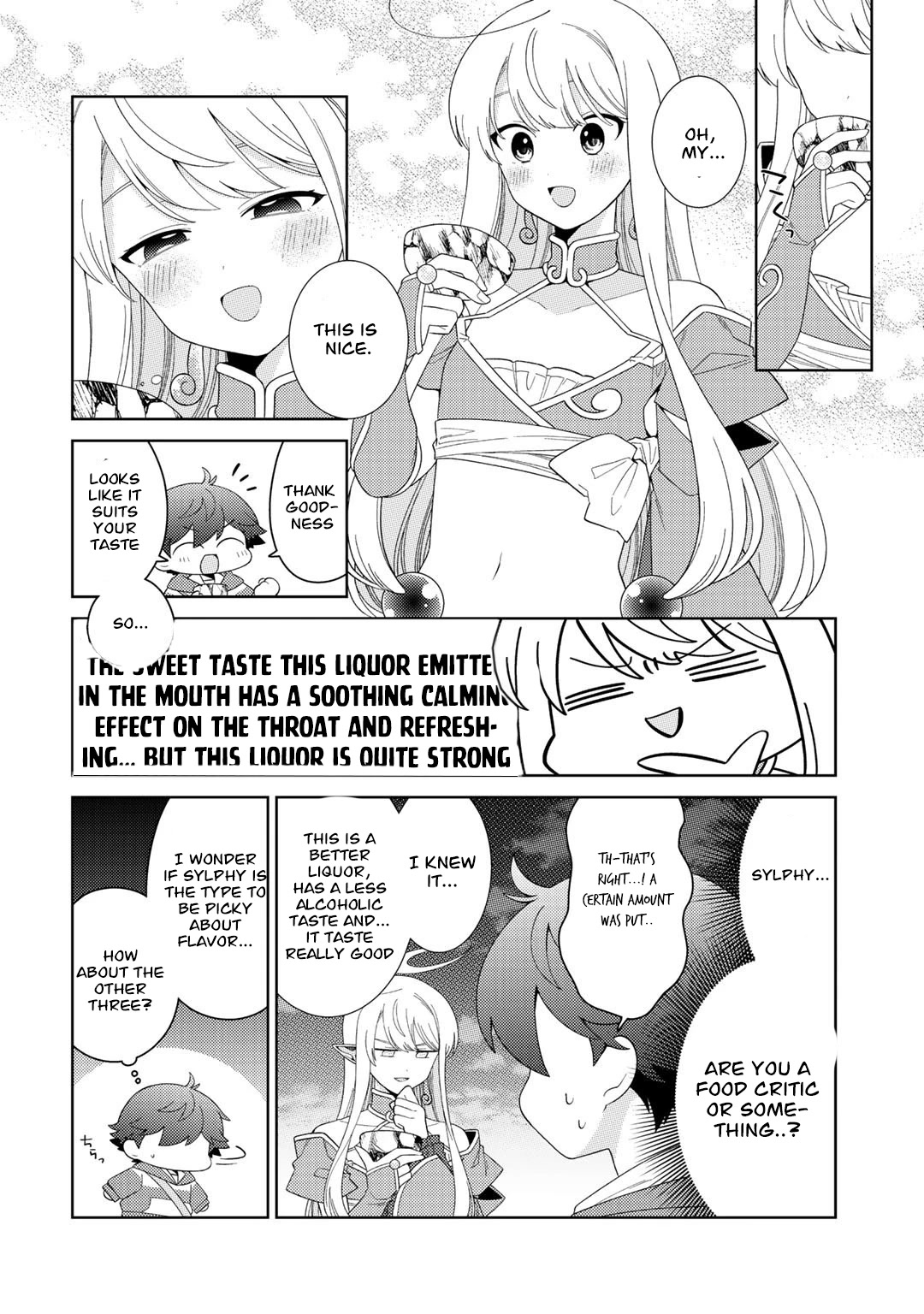 Seirei-tachi no Rakuen to Risou no Isekai Seikatsu chapter 35 page 21