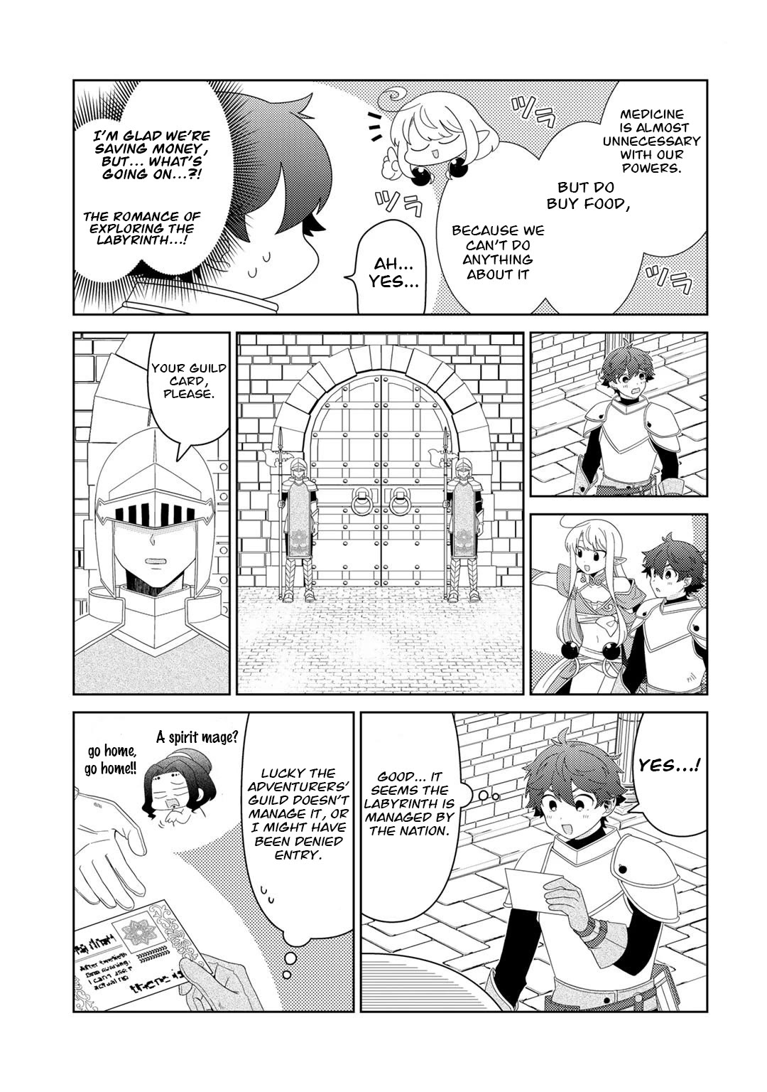 Seirei-tachi no Rakuen to Risou no Isekai Seikatsu chapter 48 page 5