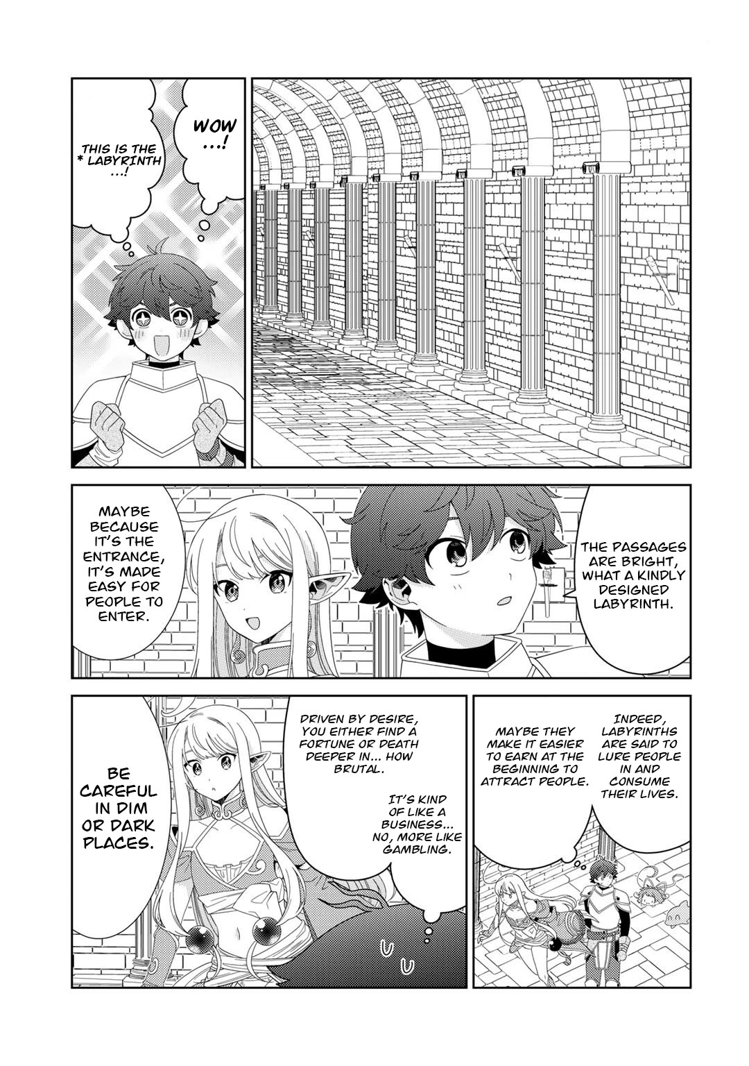 Seirei-tachi no Rakuen to Risou no Isekai Seikatsu chapter 48 page 7