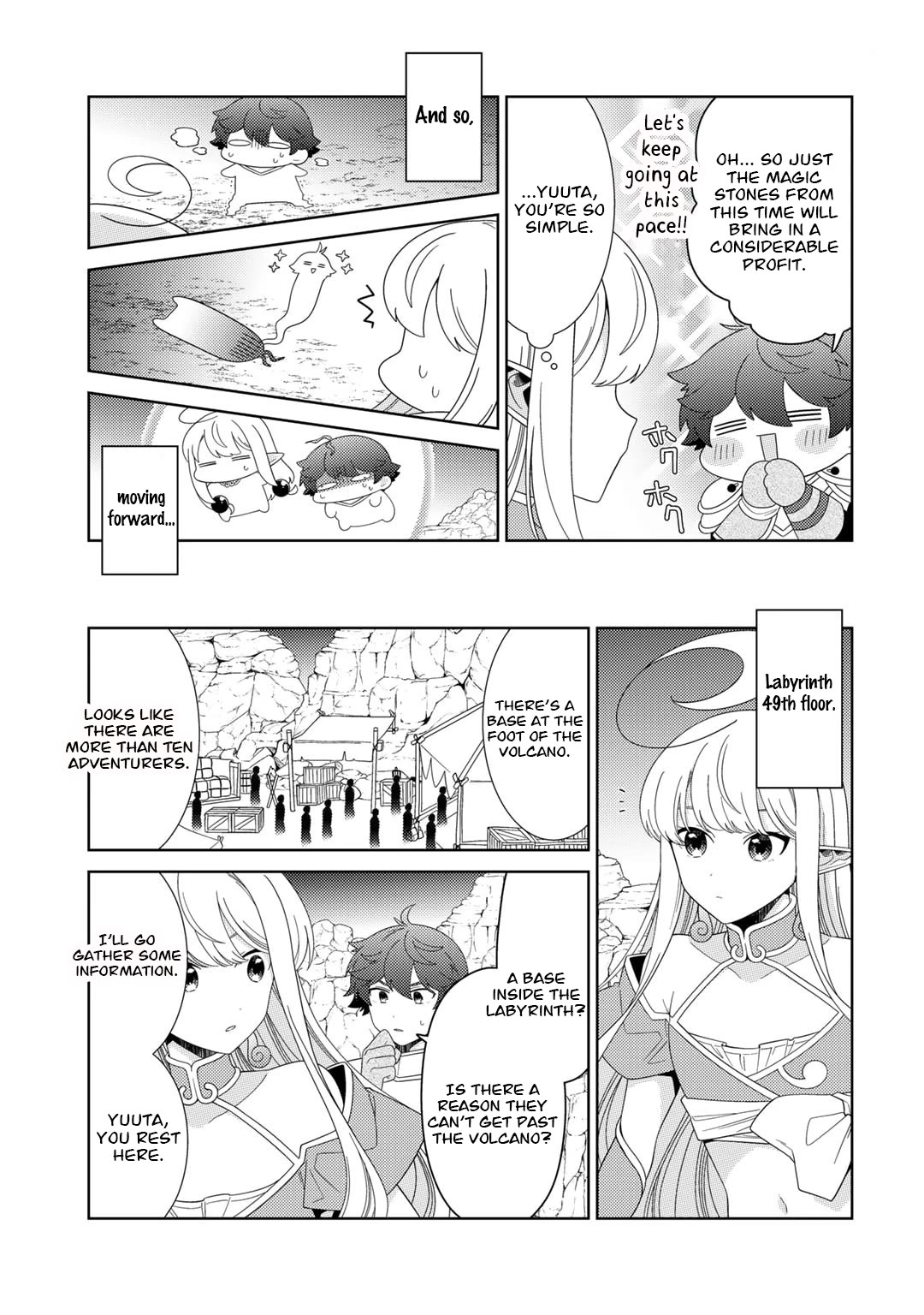 Seirei-tachi no Rakuen to Risou no Isekai Seikatsu chapter 51 page 7