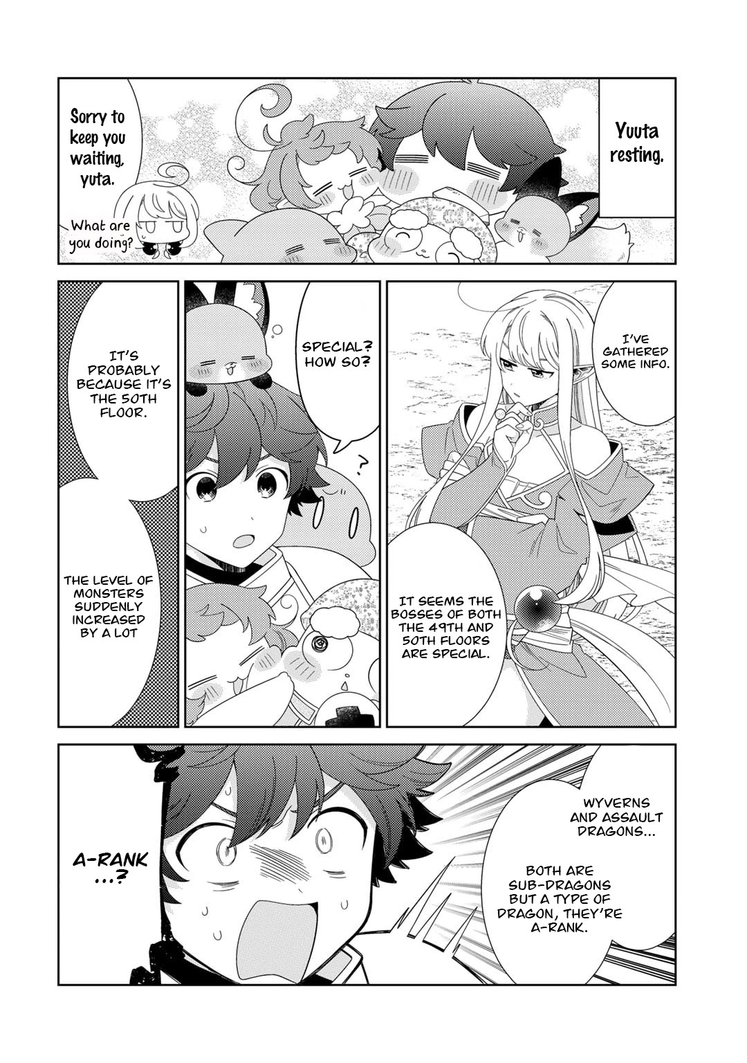 Seirei-tachi no Rakuen to Risou no Isekai Seikatsu chapter 51 page 8