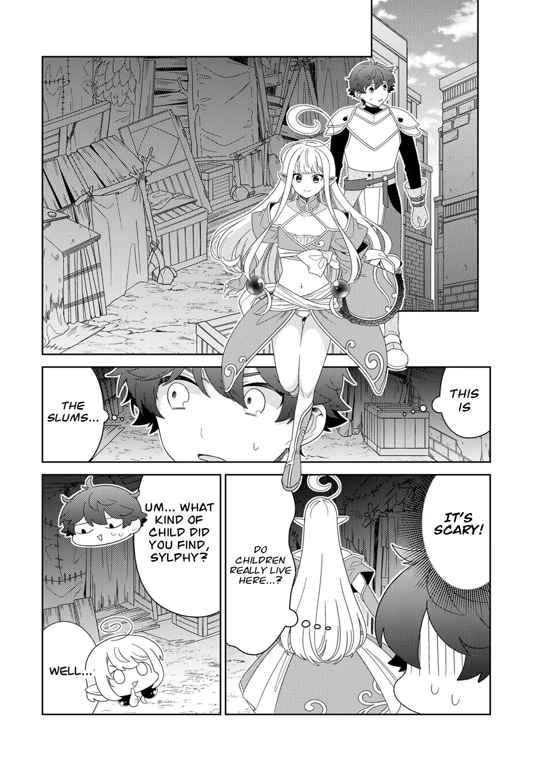 Seirei-tachi no Rakuen to Risou no Isekai Seikatsu chapter 54 page 10