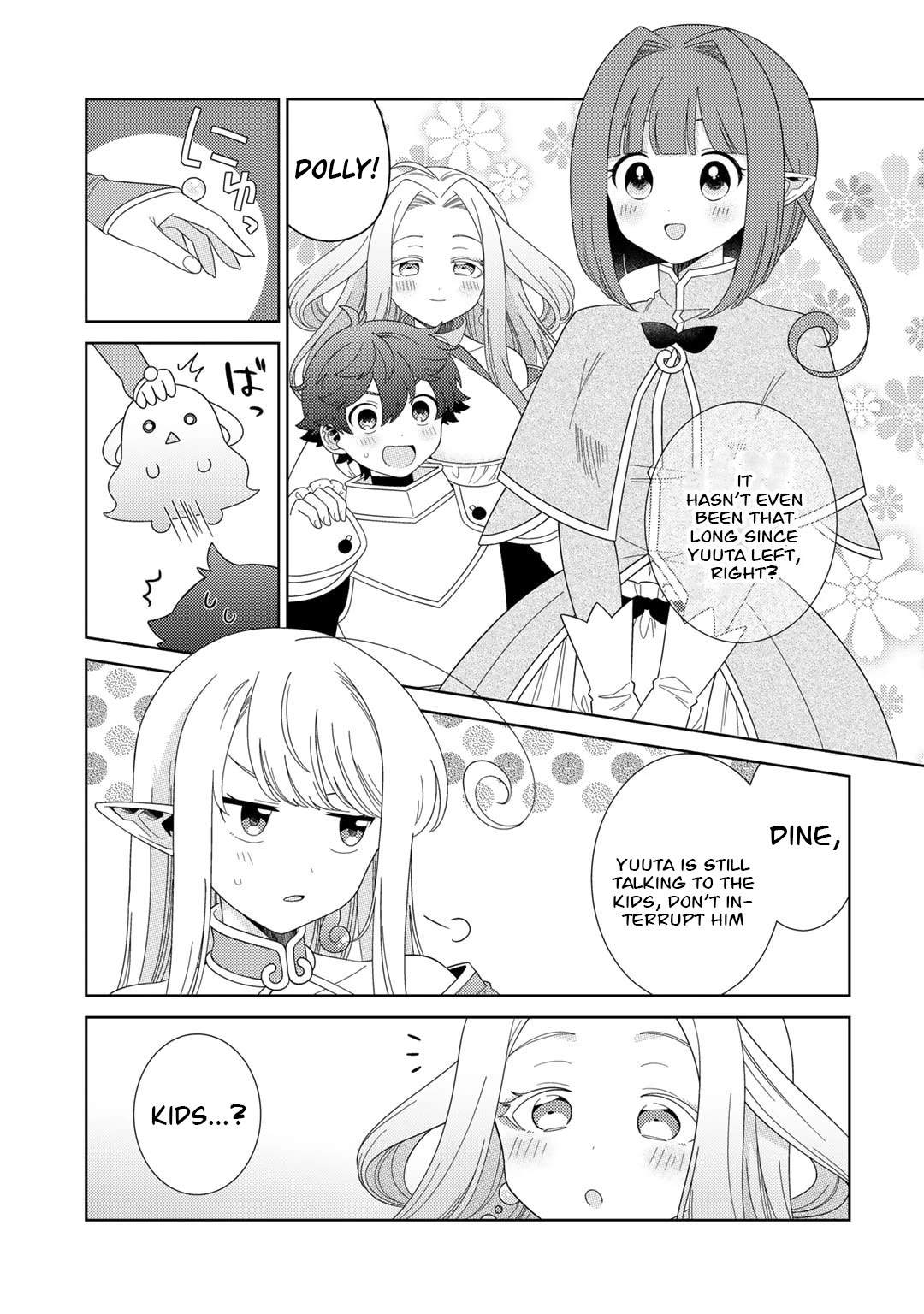 Seirei-tachi no Rakuen to Risou no Isekai Seikatsu chapter 59 page 20