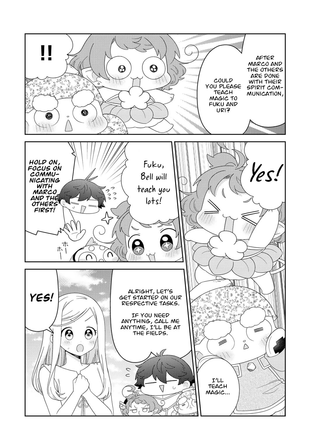 Seirei-tachi no Rakuen to Risou no Isekai Seikatsu chapter 61 page 5