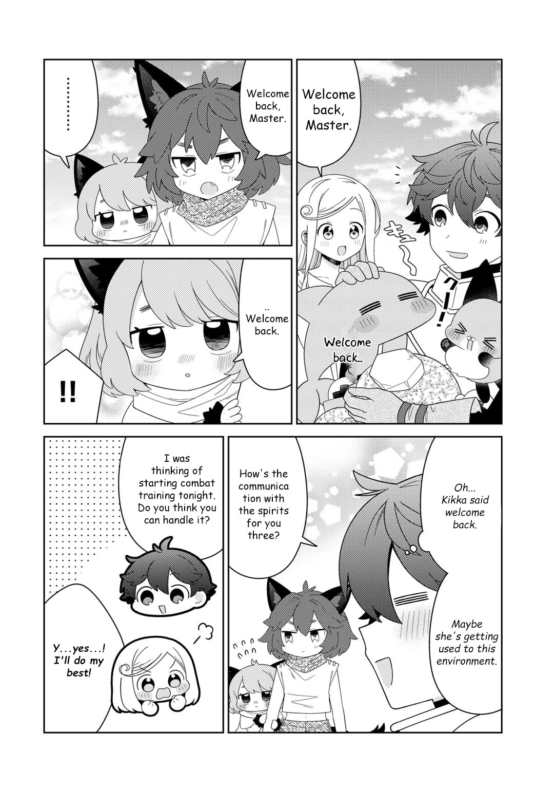 Seirei-tachi no Rakuen to Risou no Isekai Seikatsu chapter 62 page 2