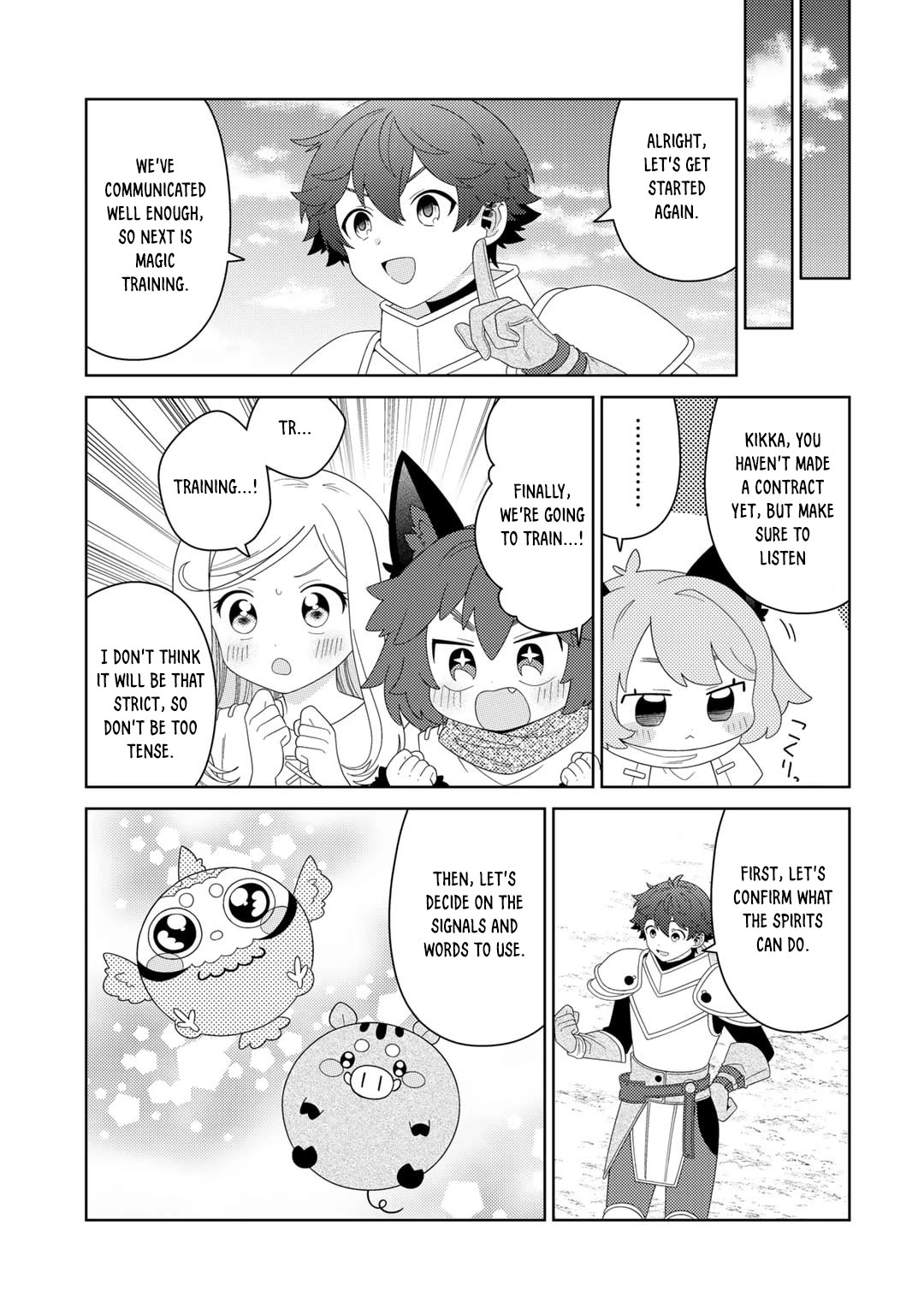 Seirei-tachi no Rakuen to Risou no Isekai Seikatsu chapter 63 page 9