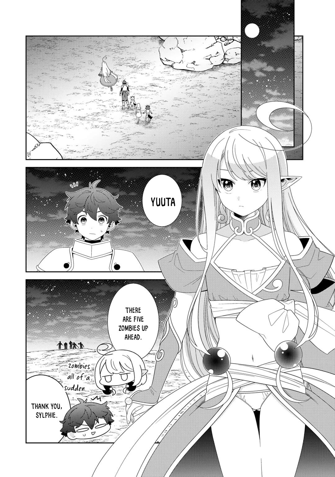 Seirei-tachi no Rakuen to Risou no Isekai Seikatsu chapter 64 page 6