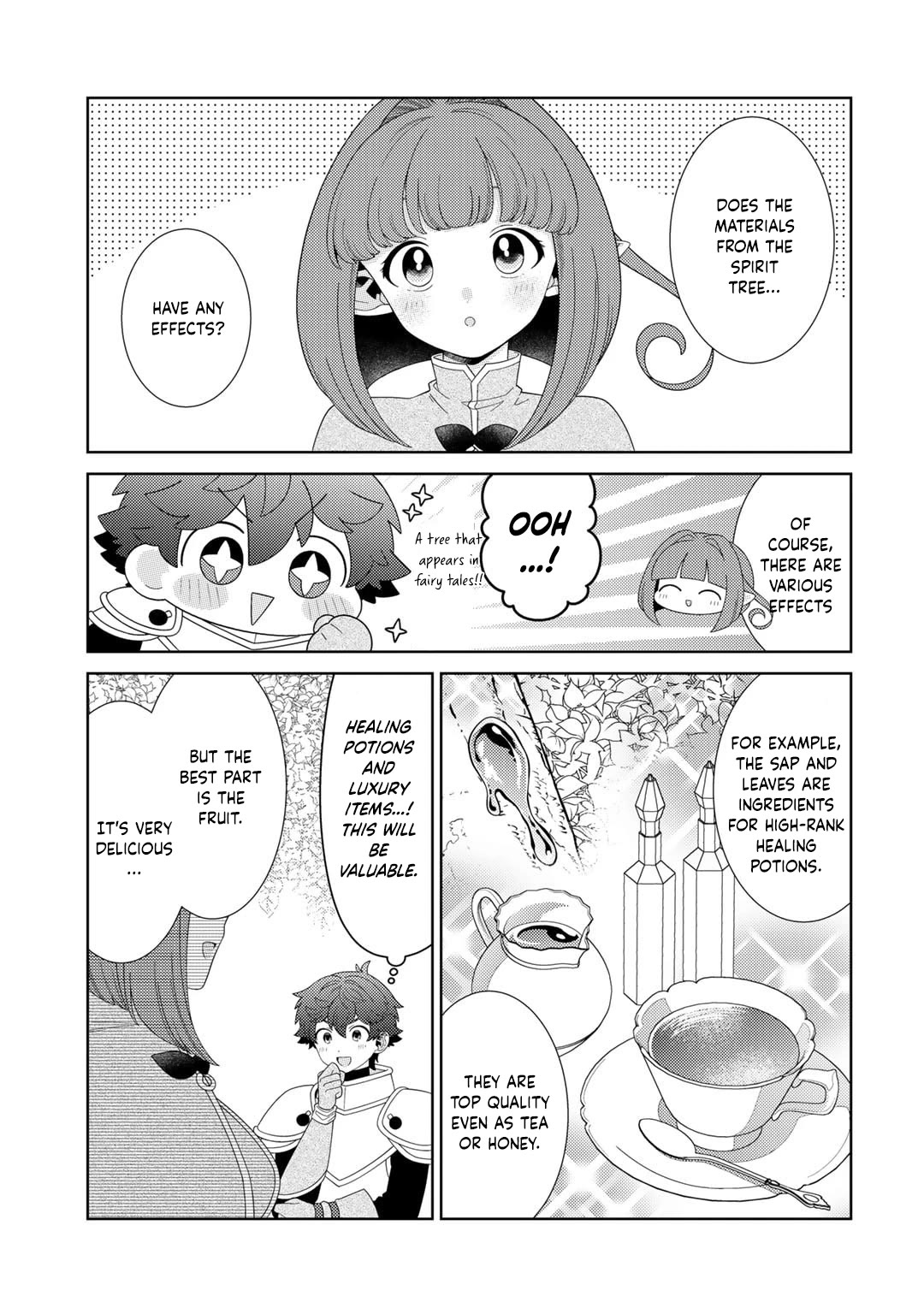 Seirei-tachi no Rakuen to Risou no Isekai Seikatsu chapter 66 page 4