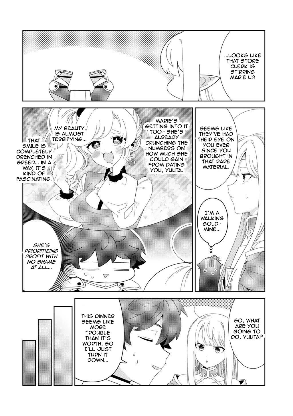 Seirei-tachi no Rakuen to Risou no Isekai Seikatsu chapter 72 page 2