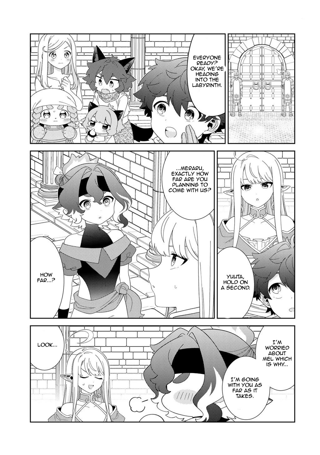 Seirei-tachi no Rakuen to Risou no Isekai Seikatsu chapter 80 page 13