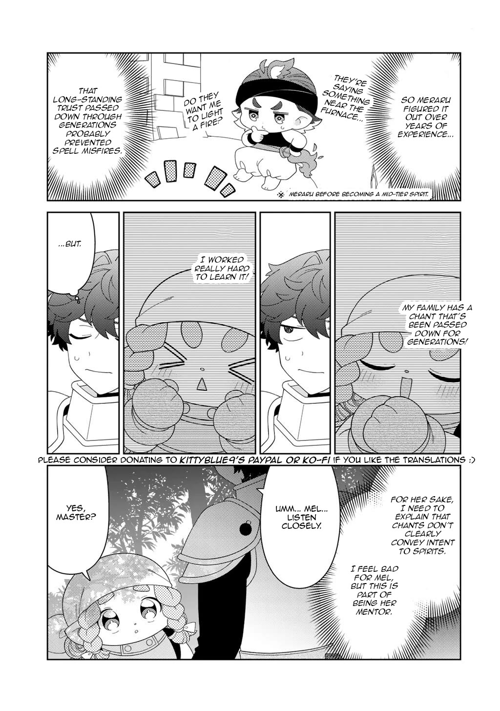 Seirei-tachi no Rakuen to Risou no Isekai Seikatsu chapter 81 page 19