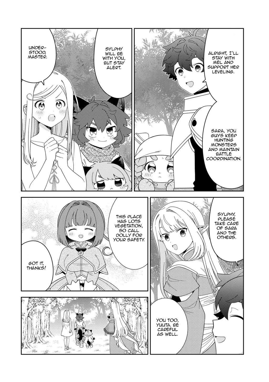 Seirei-tachi no Rakuen to Risou no Isekai Seikatsu chapter 81 page 4