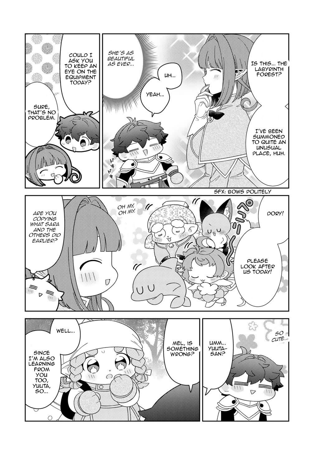 Seirei-tachi no Rakuen to Risou no Isekai Seikatsu chapter 81 page 6