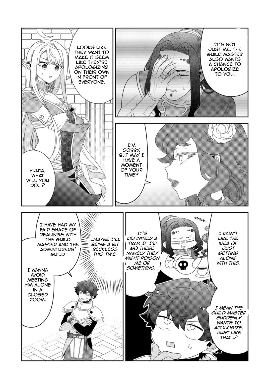 Seirei-tachi no Rakuen to Risou no Isekai Seikatsu chapter 82 page 14