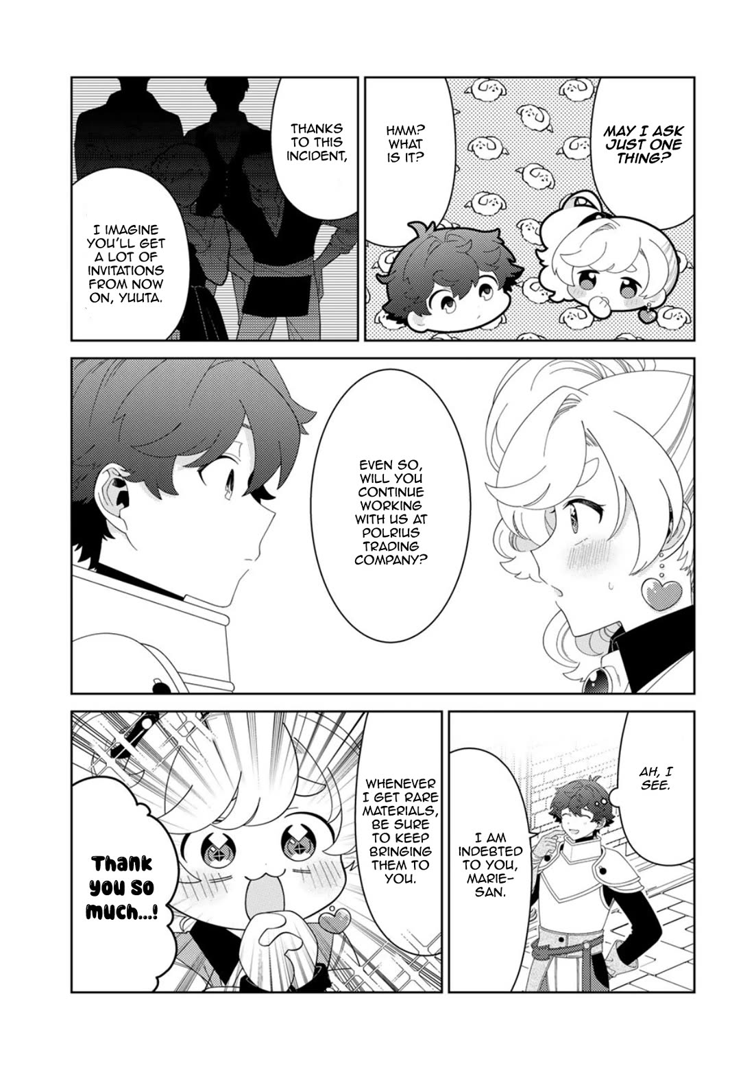 Seirei-tachi no Rakuen to Risou no Isekai Seikatsu chapter 82 page 19