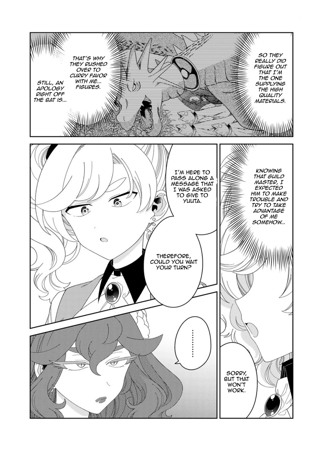 Seirei-tachi no Rakuen to Risou no Isekai Seikatsu chapter 82 page 7