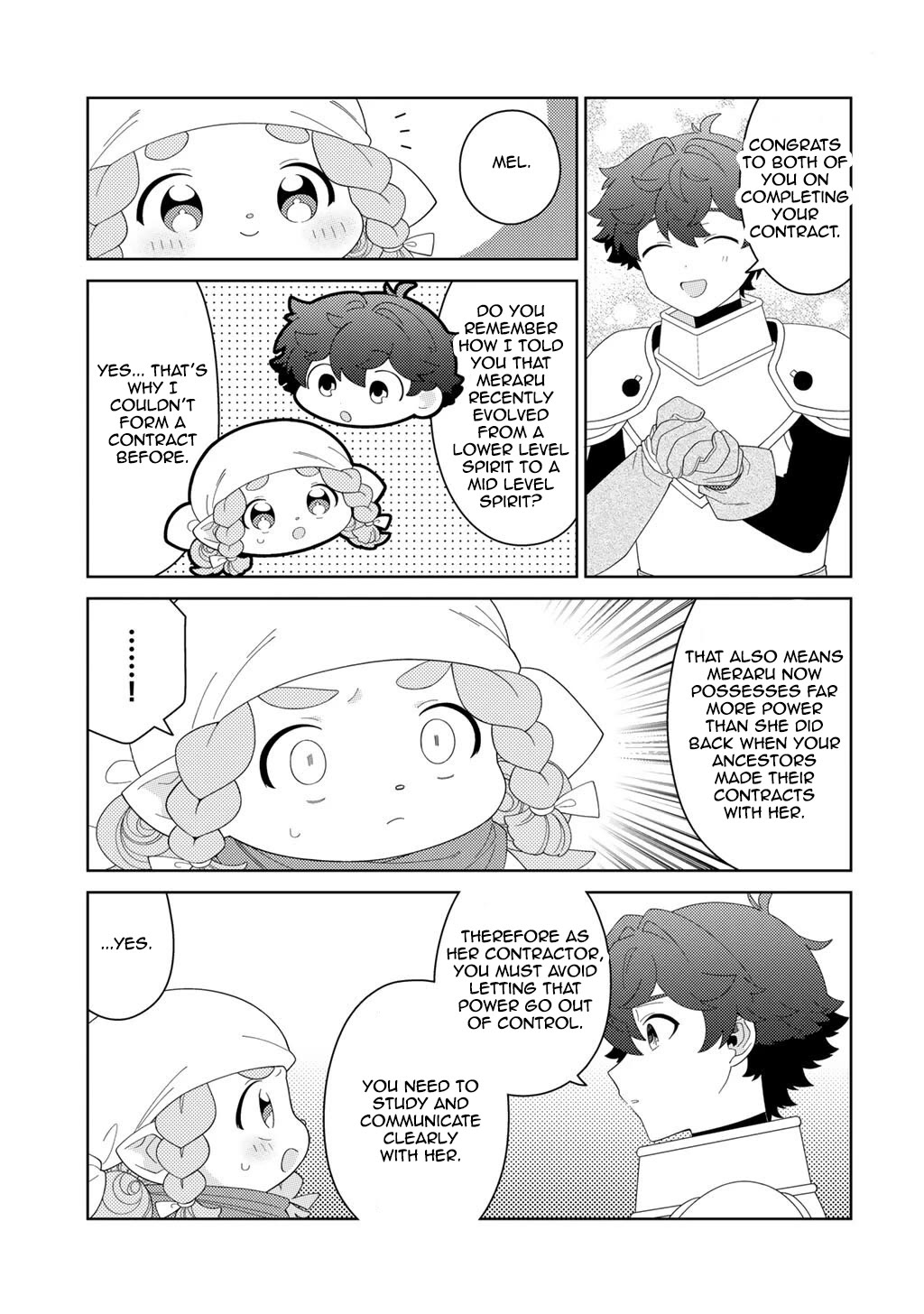 Seirei-tachi no Rakuen to Risou no Isekai Seikatsu chapter 83 page 17