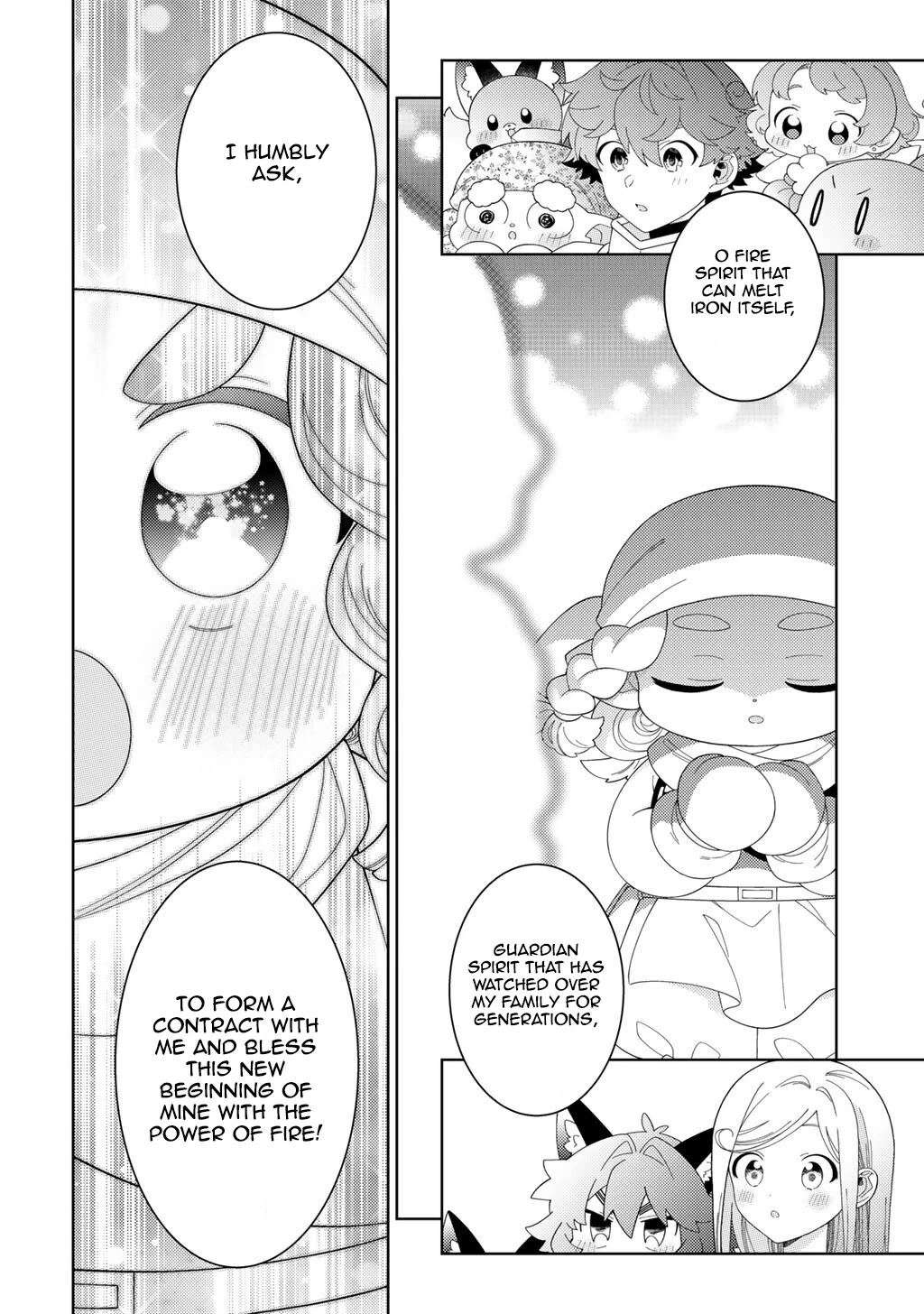 Seirei-tachi no Rakuen to Risou no Isekai Seikatsu chapter 83 page 8