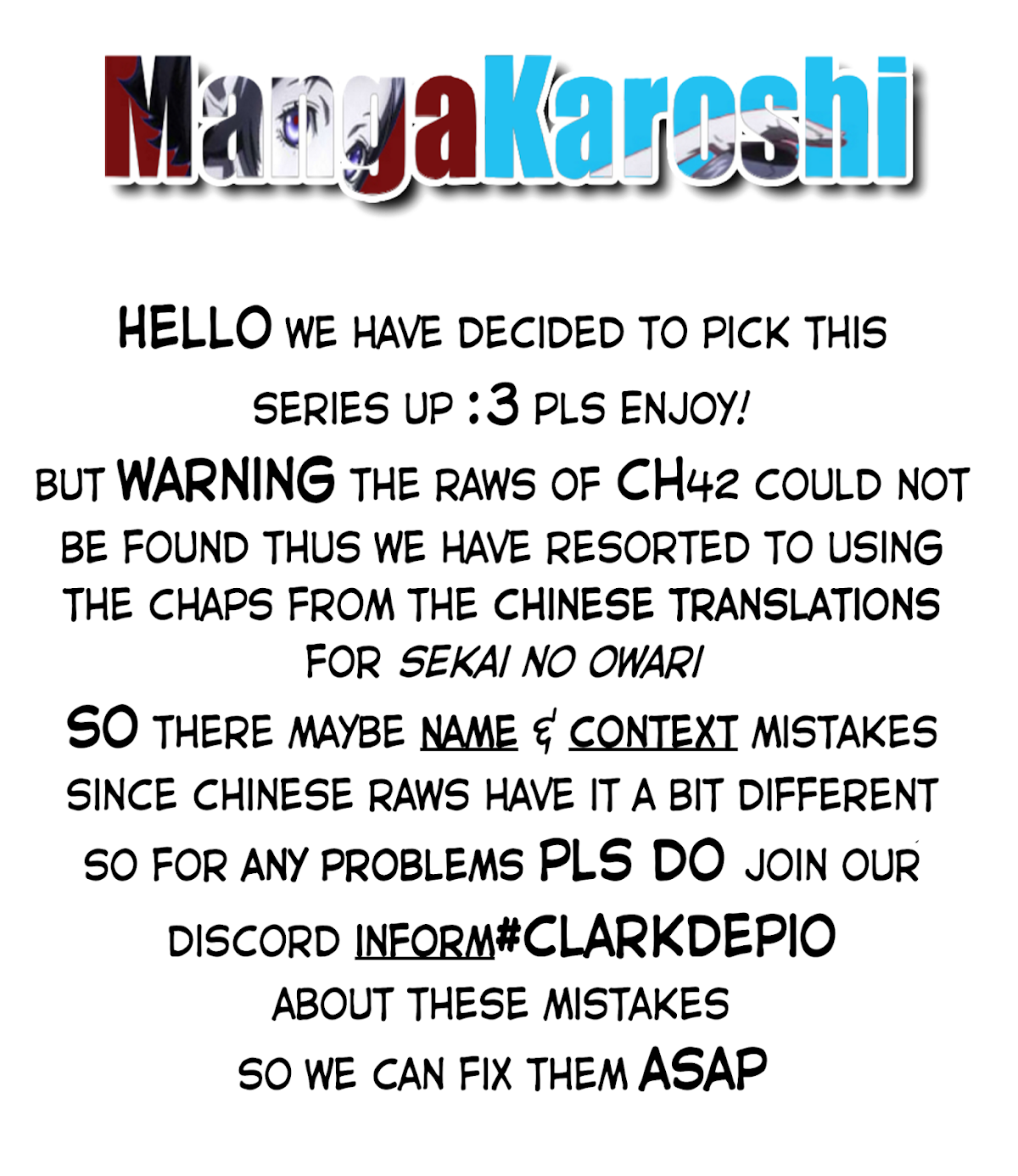 Sekai no Owari no Sekairoku chapter 42 page 2