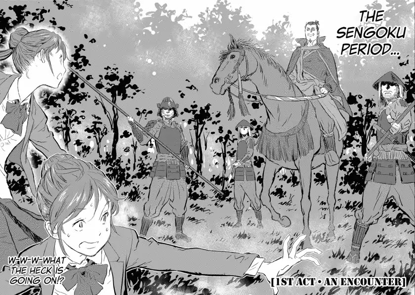 Sengoku Komachi Kuroutan: Noukou Giga chapter 1 page 3