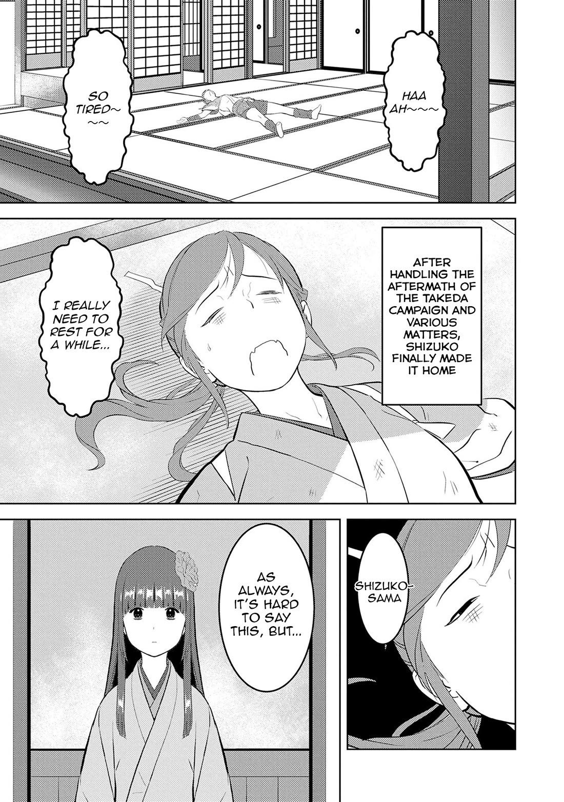 Sengoku Komachi Kuroutan: Noukou Giga chapter 87 page 26