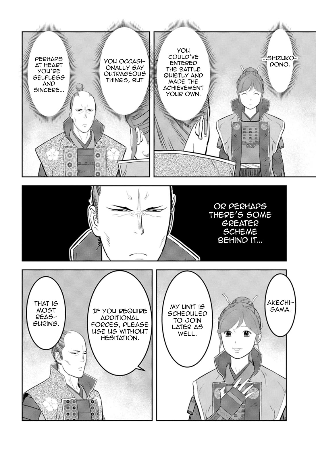 Sengoku Komachi Kuroutan: Noukou Giga chapter 98 page 13