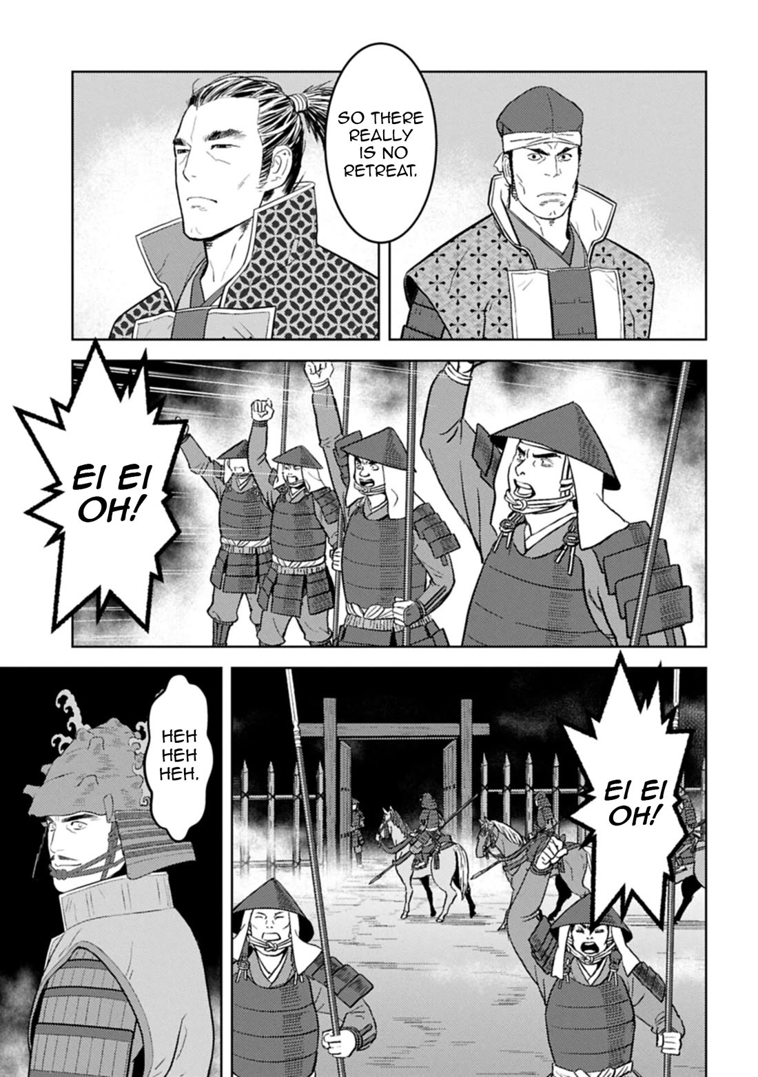 Sengoku Komachi Kuroutan: Noukou Giga chapter 98 page 16