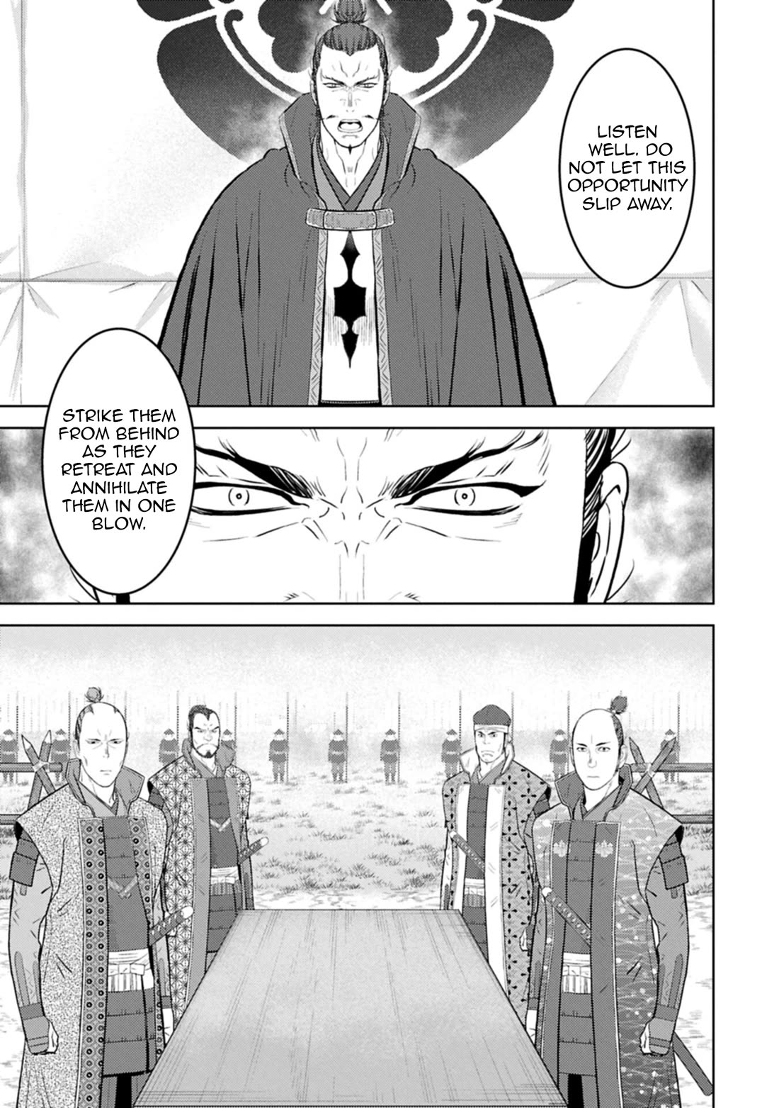 Sengoku Komachi Kuroutan: Noukou Giga chapter 98 page 4