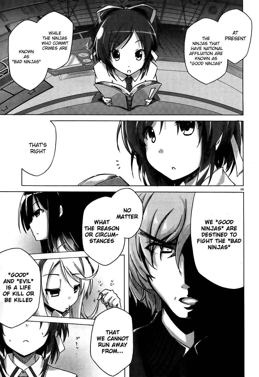 Senran Kagura - Shoujotachi no Shinei chapter 1 page 8