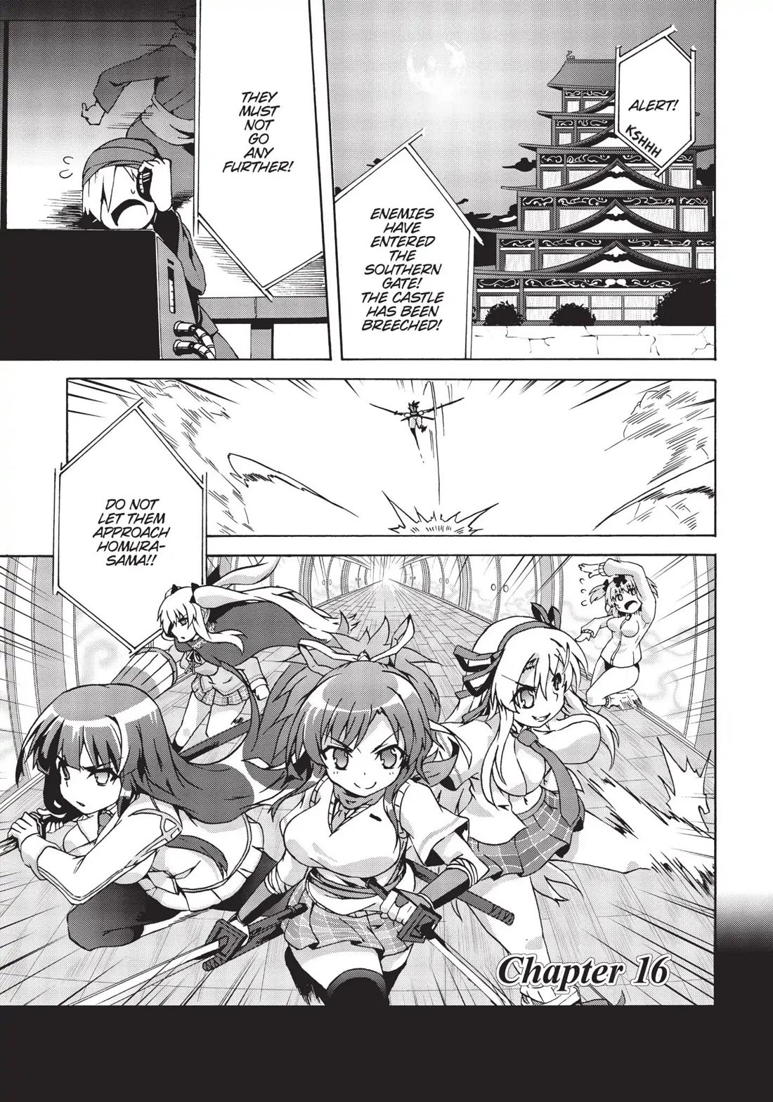 Senran Kagura - Shoujotachi no Shinei chapter 16 page 1