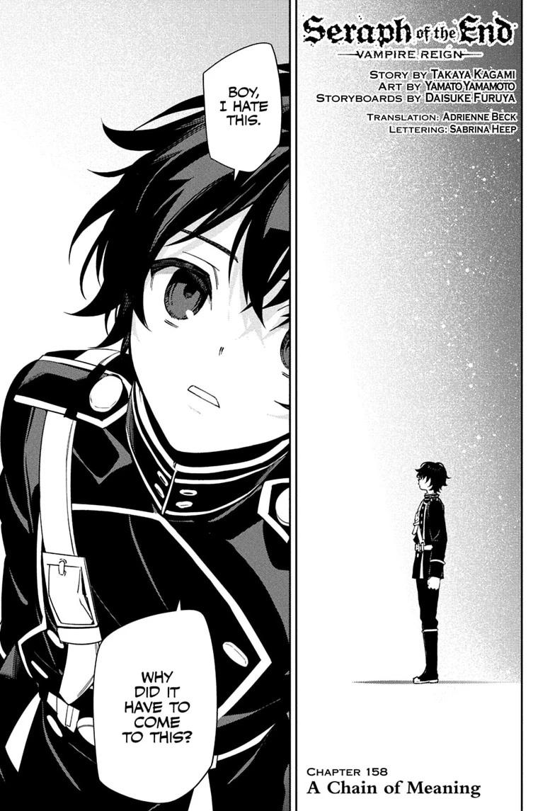 Seraph of the End chapter 158 page 1